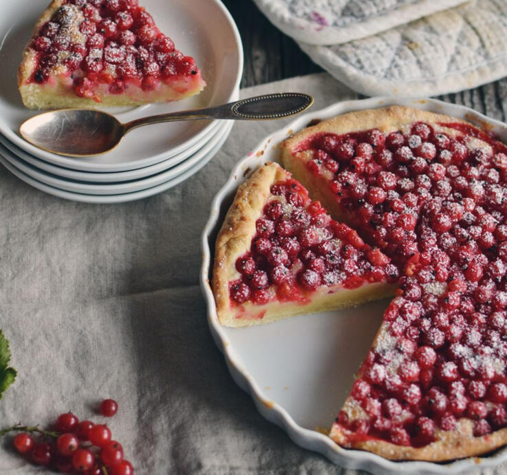 ❣ or ☠ Blood Currant Tart: A sweet and sour pastry made with a generous portion of blood. Currants. Blood currants.